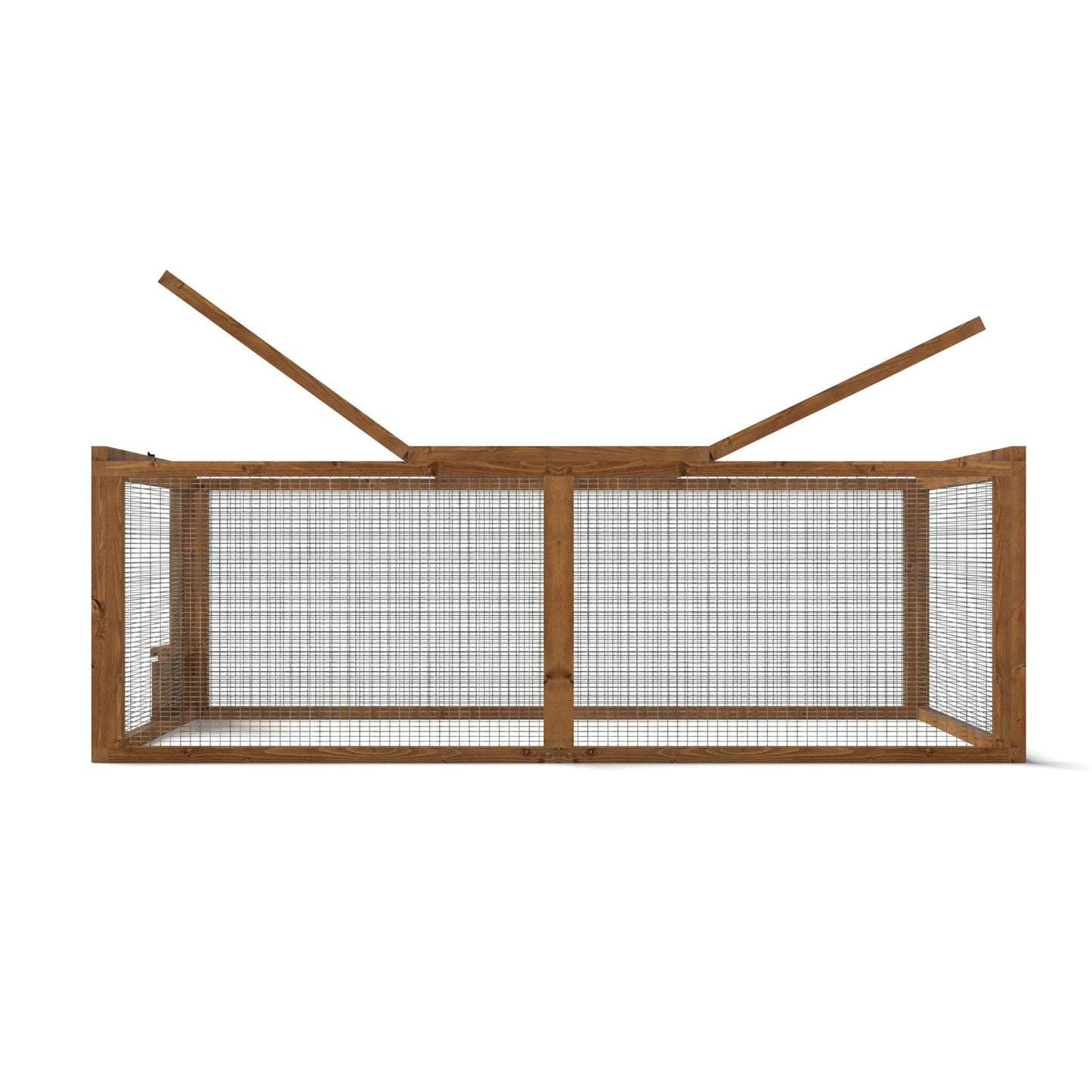 6ft Heavy Duty Rabbit Run With Burrow Portal And Tunnel System | Extra Strong Wire