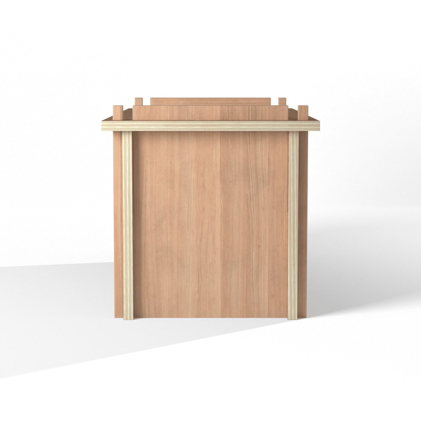 Small Animal Nesting Box | Perfect for Rats, Gerbils, Hamsters, Chinchillas | Easy Assembly - Home & Roost