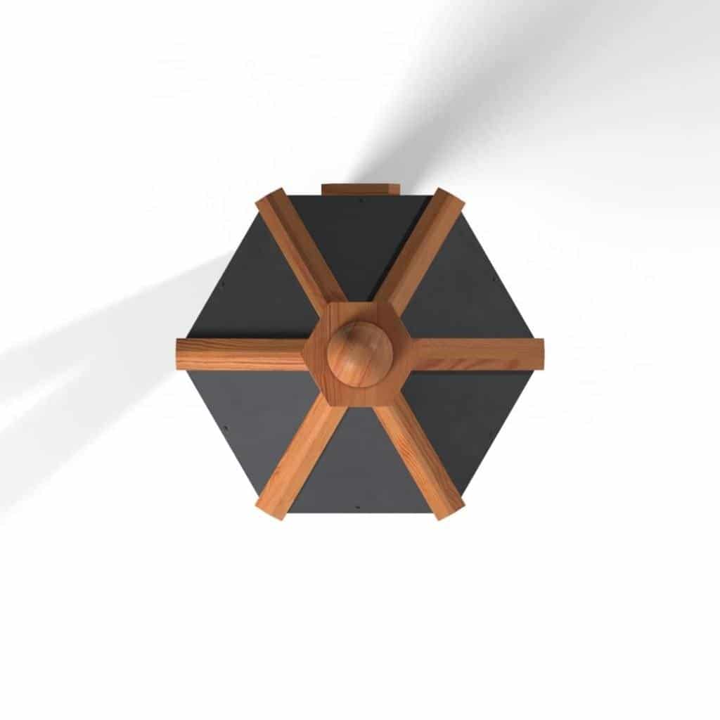 Ballycastle Wall Mounted Bird Table | Designed to Fit Perfectly onto Garden Walls and Fences - Home & Roost