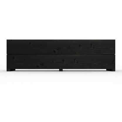 Planter Hastings Black Garden Wooden Raised Trough