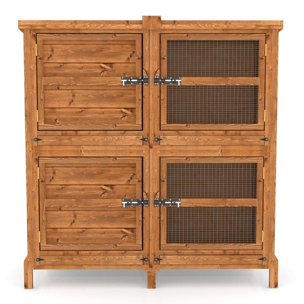4ft Chartwell 2 Tier Guinea Pig Hutch for keeping your Pets separate