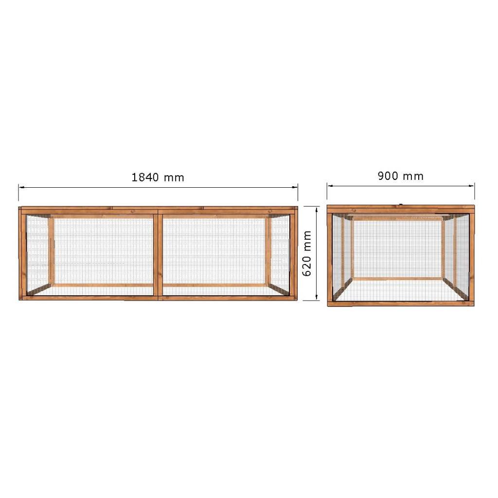 6ft Binky Rabbit Run