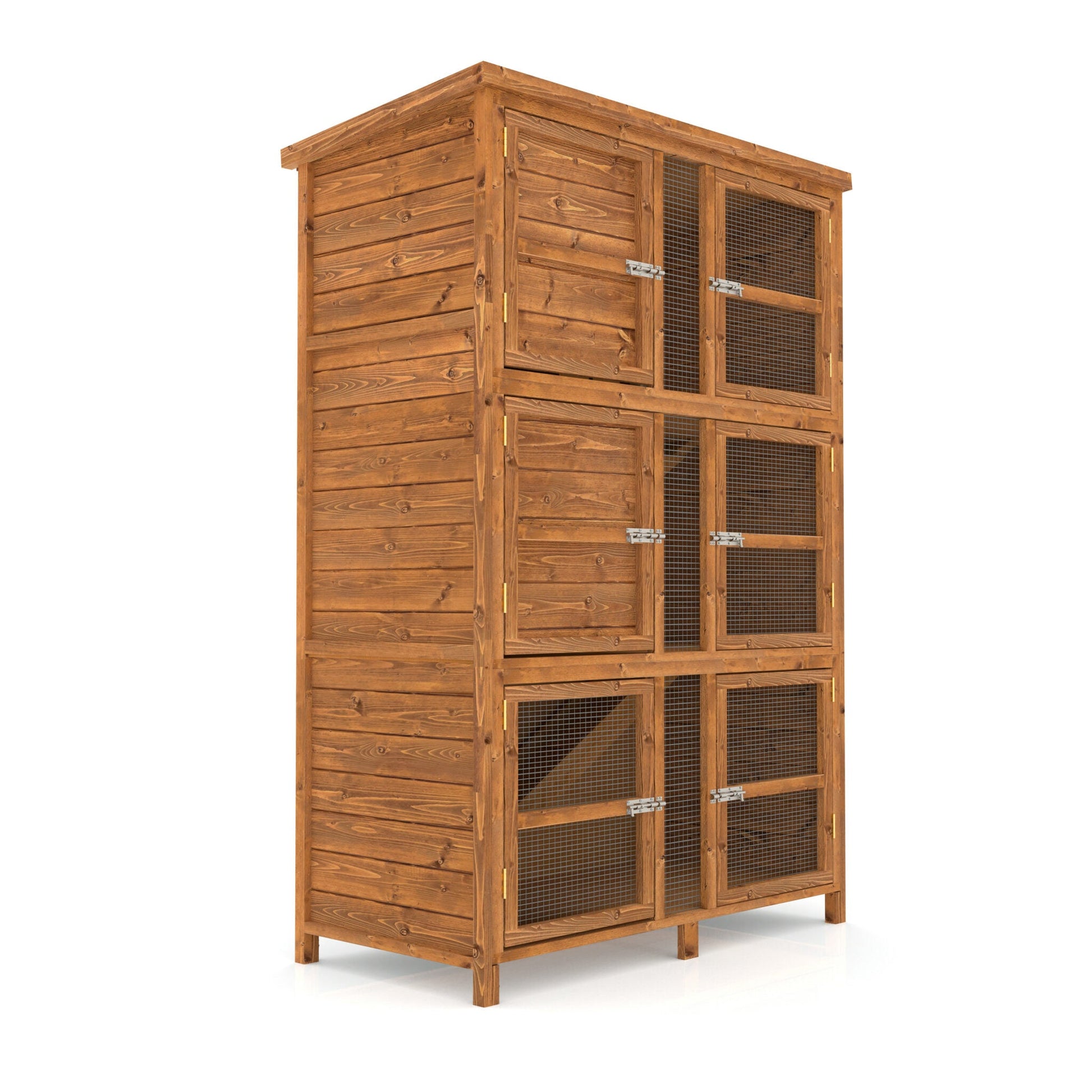 4ft Chartwell Triple Rabbit Hutch – The Hutch Company