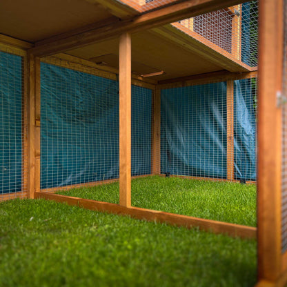 4ft guinea pig hutch cover kendal hutch and run under run protected fro wind rain and sun