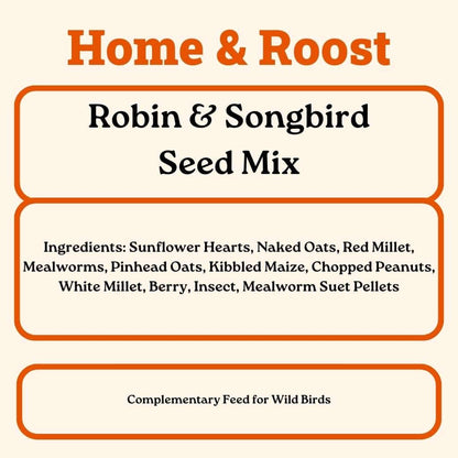 Robin and Song Bird Seed Mix - For A Harmonious Sanctuary In Your Garden