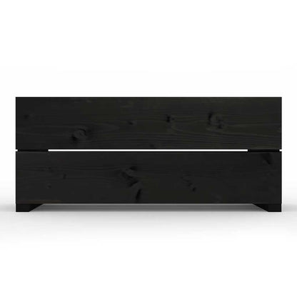 Planter Hastings Black Garden Wooden Raised Trough